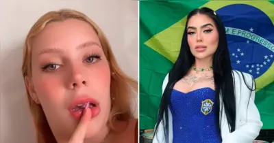 Malévola Alves criticou o posicionamento político de MC Mirella nas redes sociais.