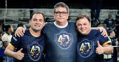 Glauber (esquerda) será apoiado por Tonhão (centro) e provavelmente por Milton Campos (direita)