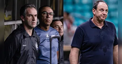 Léo Condé traz vantagem sobre Rogério Ceni em confrontos.