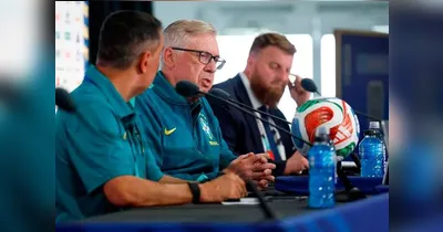 Ancelotti explica a escolha de Vini Jr. para cobrar pênalti na vitória do Brasil.