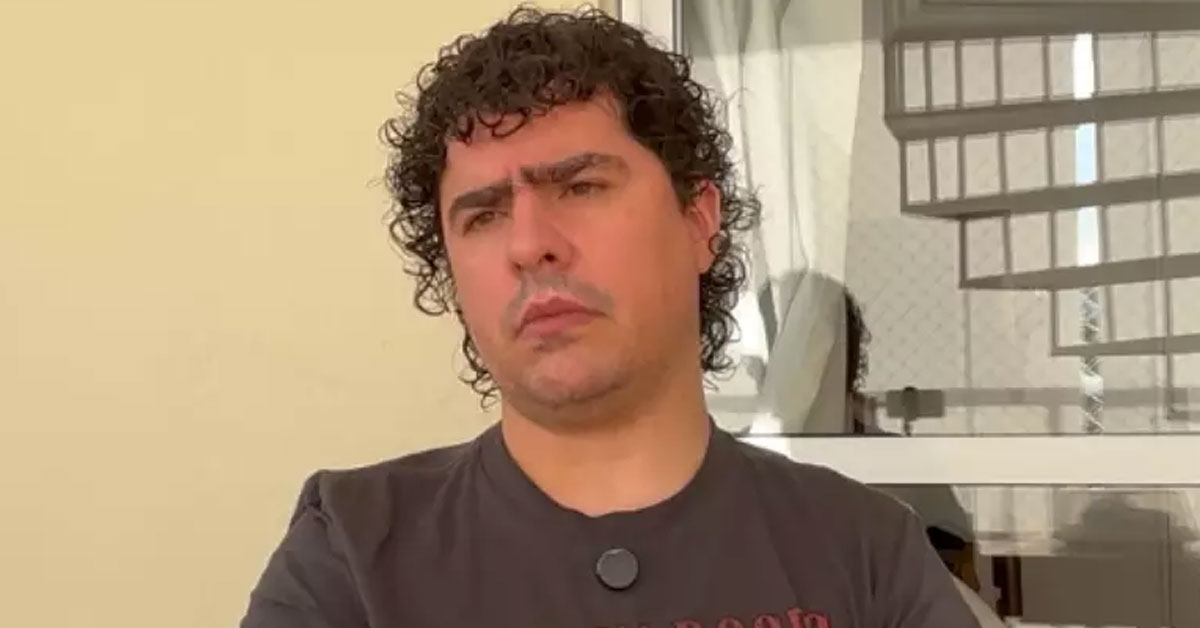 O youtuber sofreu um AVC isquêmico em maio de 2025