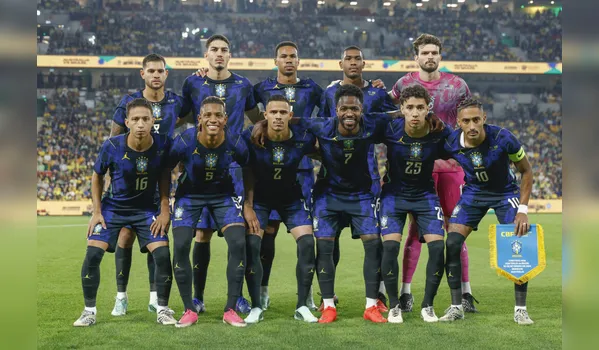 A Seleção Brasileira caiu para a sexta posição no ranking da FIFA.