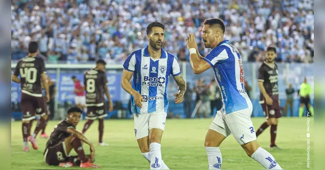 Imagem ilustrativa da notícia Paysandu vence a Ferroviária e segue vivo pelo acesso à Série B