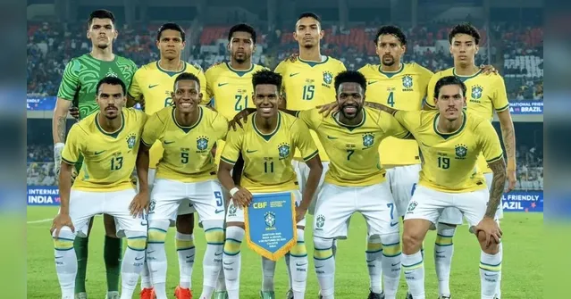 Imagem ilustrativa da notícia Brasil vence Índia por 4 a 0 e encerra Data Fifa com goleada