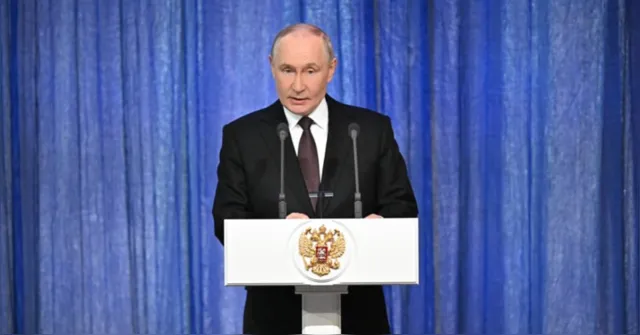 Imagem ilustrativa da notícia Putin acusa líderes europeus de planejar guerra contra a Rússia
