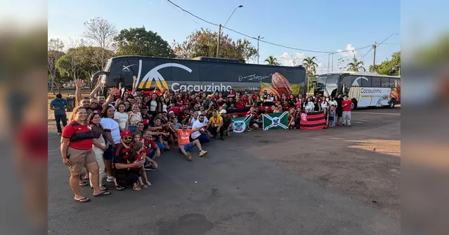 Imagem ilustrativa da notícia Remo x Flamengo: caravanas rubro-negras de todo Brasil invadem Belém para o jogo
