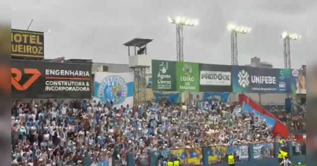 Imagem ilustrativa da notícia Súmula de Brusque x Paysandu aponta falha de segurança