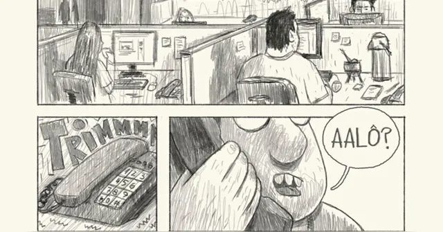 Imagem ilustrativa da notícia A conexão entre quadrinhos e jornalismo em 'Terror nas Dunas'