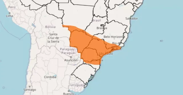 Imagem ilustrativa da notícia Ciclone avança e Inmet alerta para ventanias de até 100 km/h