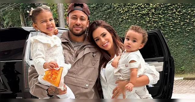 Imagem ilustrativa da notícia Neymar deixa escapar nome da terceira filha com Bruna Biancardi
