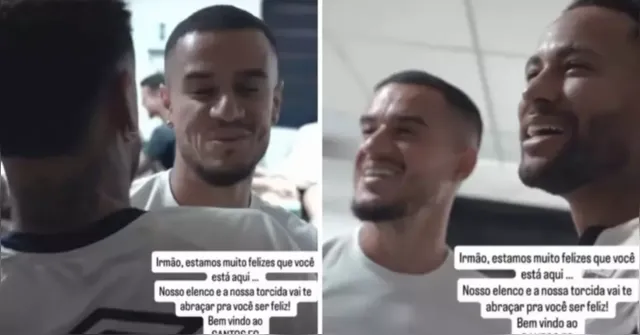Imagem ilustrativa da notícia Neymar antecipa diretoria e anuncia Coutinho como novo reforço do Santos