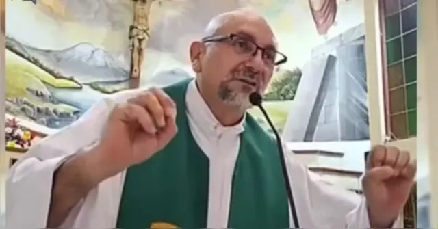 Imagem ilustrativa da notícia Vídeo mostra últimas palavras de padre atingido por cruz: "Todos vamos morrer"