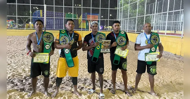 Imagem ilustrativa da notícia Paraenses brilham no 2º Campeonato Brasileiro de Luta Marajoara