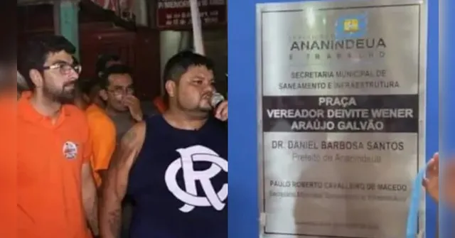 Imagem ilustrativa da notícia Daniel já homenageou Gordo do Aurá com nome em praça de Ananindeua