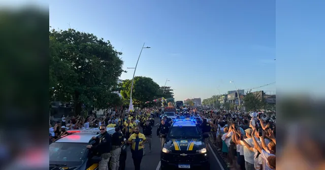 Imagem ilustrativa da notícia Círio 2026: Romaria Rodoviária leva Imagem Peregrina até Icoaraci