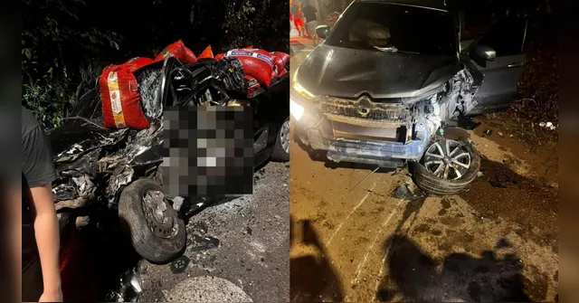 Imagem ilustrativa da notícia Grave acidente faz vítimas na Estrada da Ceasa