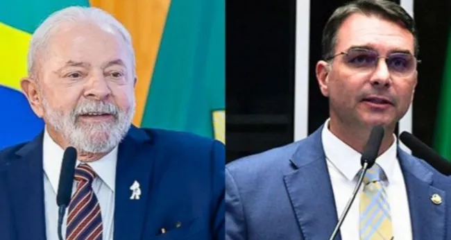 Imagem ilustrativa da imagem Pesquisas apontam cenário da disputa entre Lula e Flávio no 2º turno