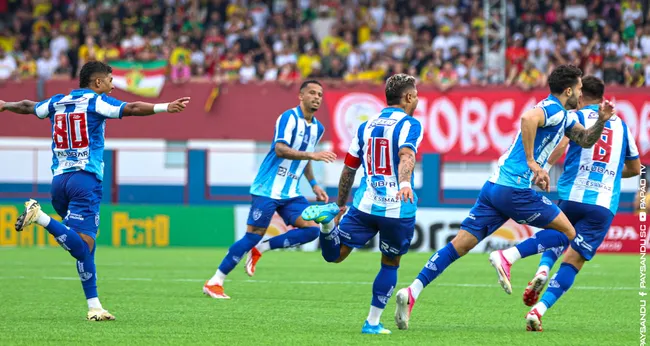 Imagem ilustrativa da imagem Brusque x Paysandu é suspenso e será retomado neste domingo (11/10)