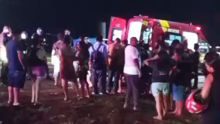 A vítima ainda foi atendida pelo Corpo de Bombeiros, mas não resistiu
