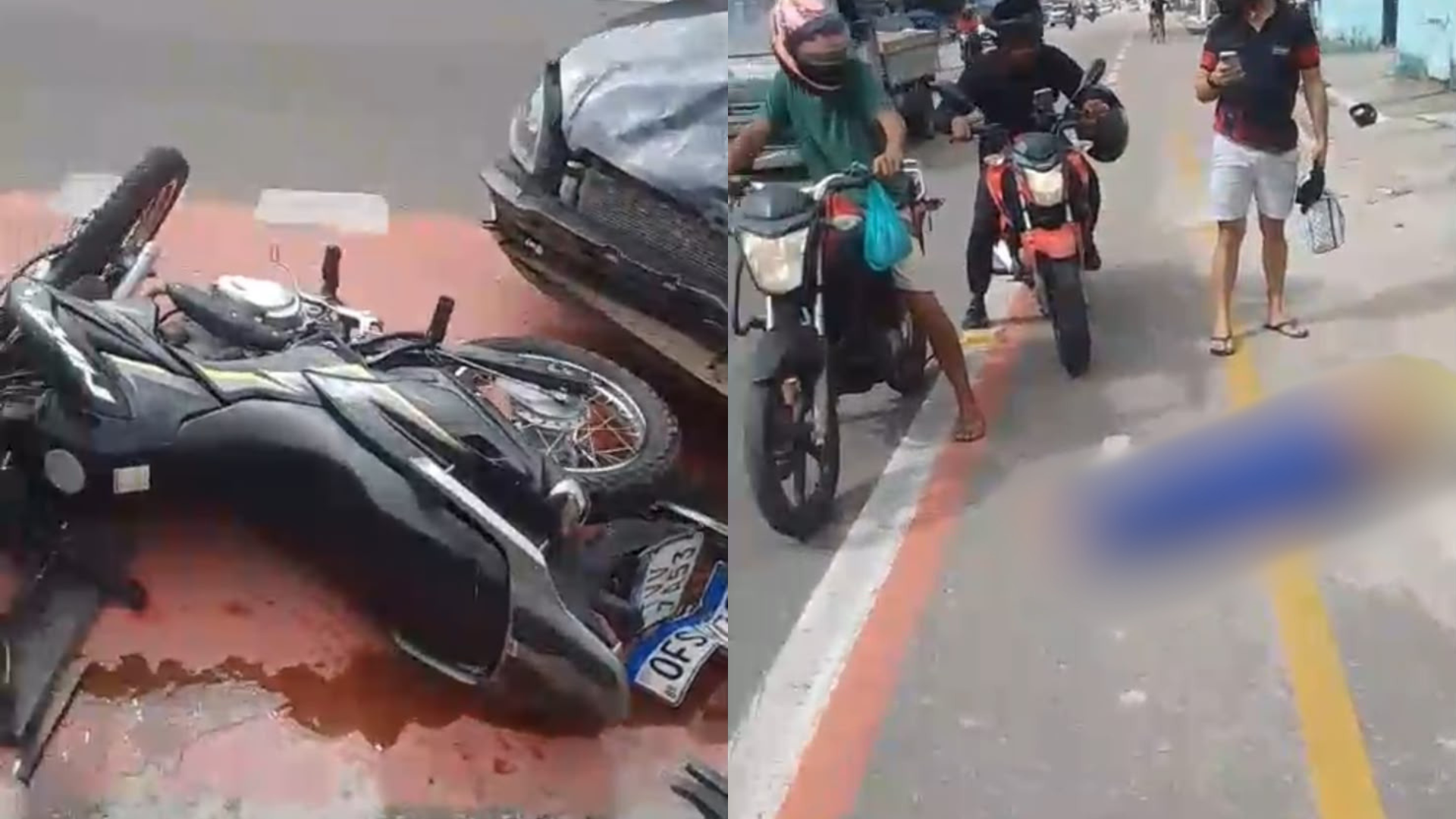 A vítima foi socorrida e encaminhada ao Hospital Metropolitano de Urgência e Emergência, em Ananindeua, para receber atendimento médico.