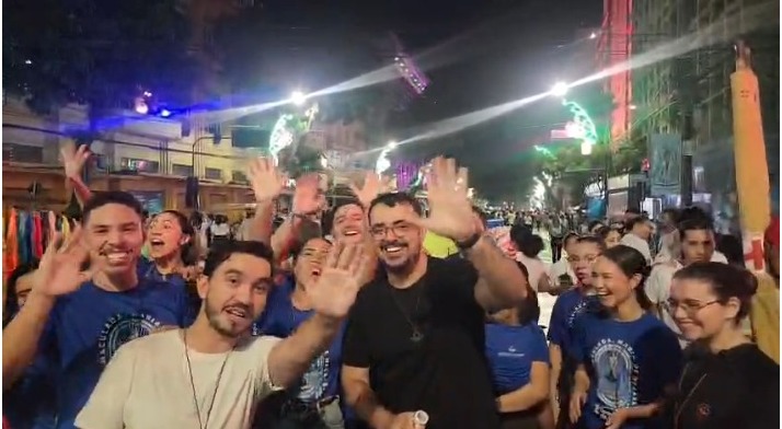 Membros saúdam o Círio e falam da importância da festa para a comunidade