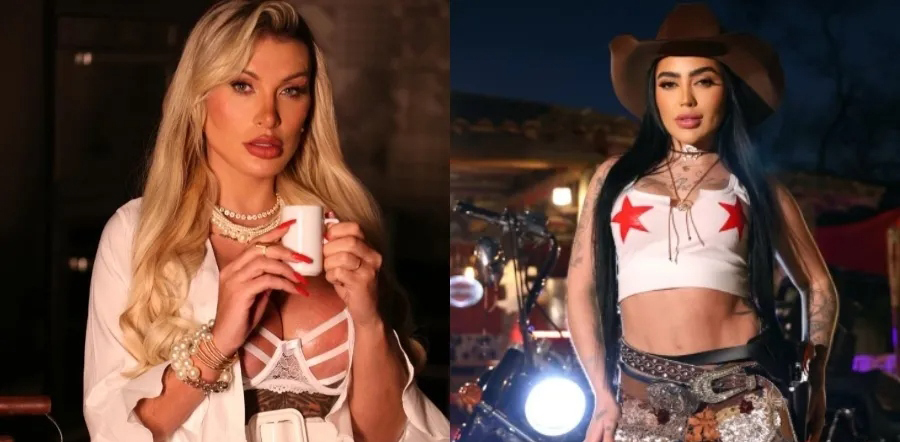 Em meio ao bate-boca, a influenciadora chamou a cantora de “flopada” e, na sequência, jogou bebida nela.