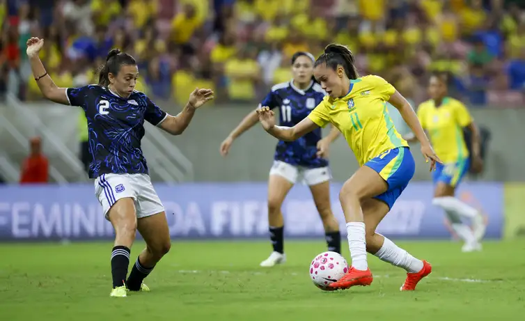 O Brasil teve dois amistosos contra a Argentina nesta data FIFA.