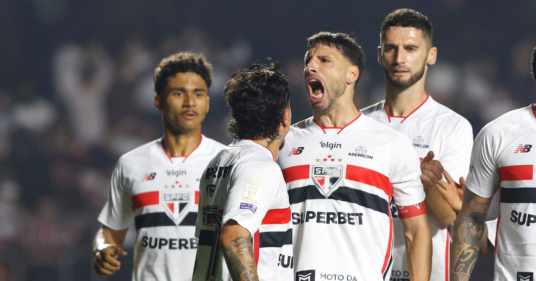 Calleri marcou o gol Tricolor no Morumbi