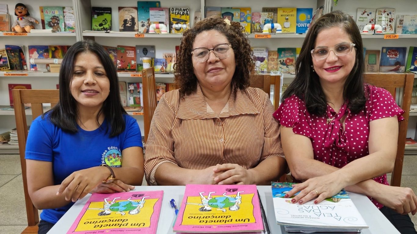 Foram selecionadas Seane Bezerra, da EMEF Paulo Freire; Francisca Fabiane dos Santos, do NEI Cidade Jardim; e Antônia Moura de Melo, da EMEF Prof. Raimundinho.