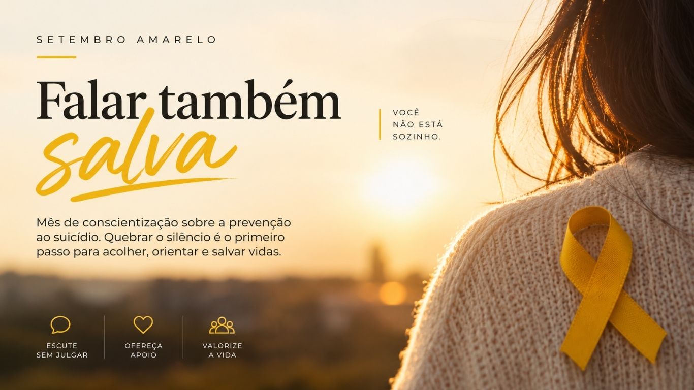 Com o tema “Escutar é estar presente”, iniciativa de 2026 reforça a atenção sem julgamentos como ferramenta essencial na prevenção do suicídio.
