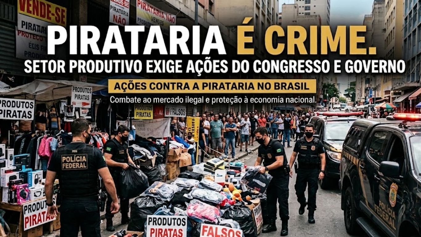 Carta reúne 10 propostas para combater o mercado ilegal, que causou prejuízo estimado em R$ 470 bilhões no Brasil em 2025.