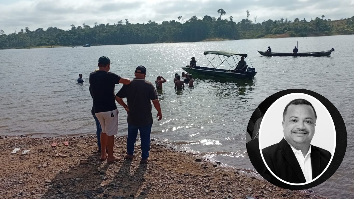 Elenilton Cruz estava desaparecido desde a madrugada desta segunda-feira no Lago de Tucuruí; corpo foi localizado pelos Bombeiros.