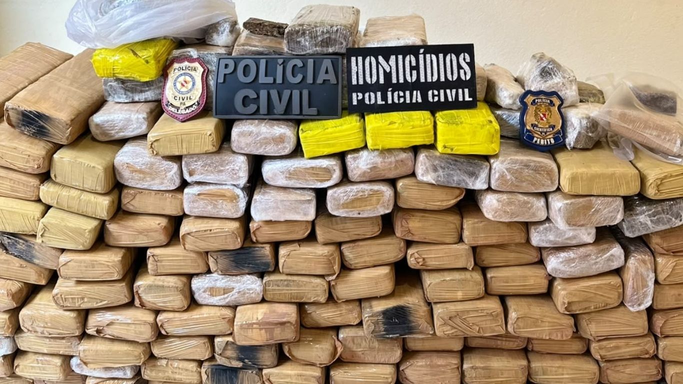Investigação sobre homicídio de liderança do tráfico levou a Polícia Civil a descobrir estrutura usada para preparar e distribuir drogas