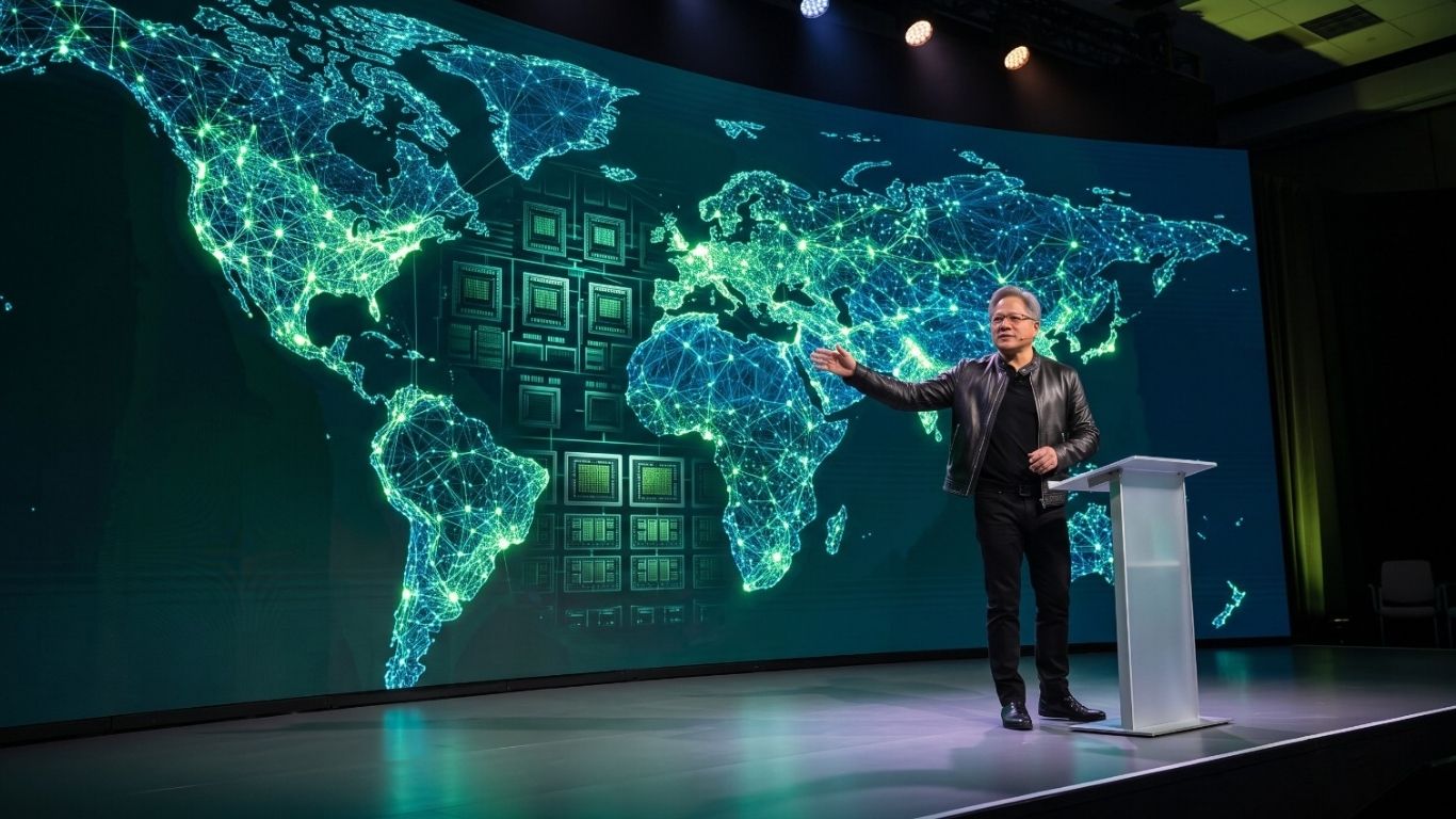 Jensen Huang, CEO e fundador da Nvidia, ele descartou riscos existenciais da inteligência artificial até 2030.