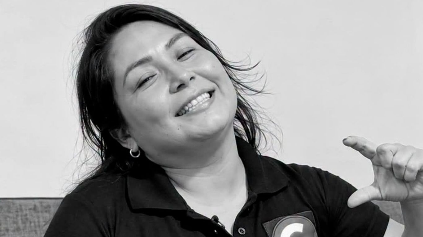 A jornalista e candidata ao governo regional de Áncash, Susy Isabel Aponte Polo, a "La China Polo", assassinada a tiros aos 43 anos durante ato eleitoral em Caraz, Peru.