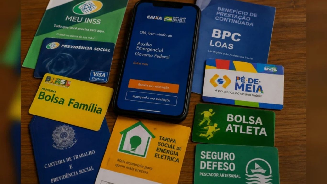 Programas oferecem apoio financeiro, descontos e isenções para estudantes, idosos, trabalhadores e famílias de baixa renda.