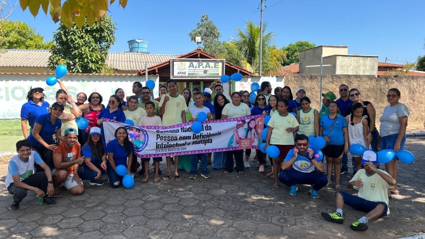 Evento organizado pela Apae mobilizou a comunidade e deu início a uma série de atividades de conscientização no município.