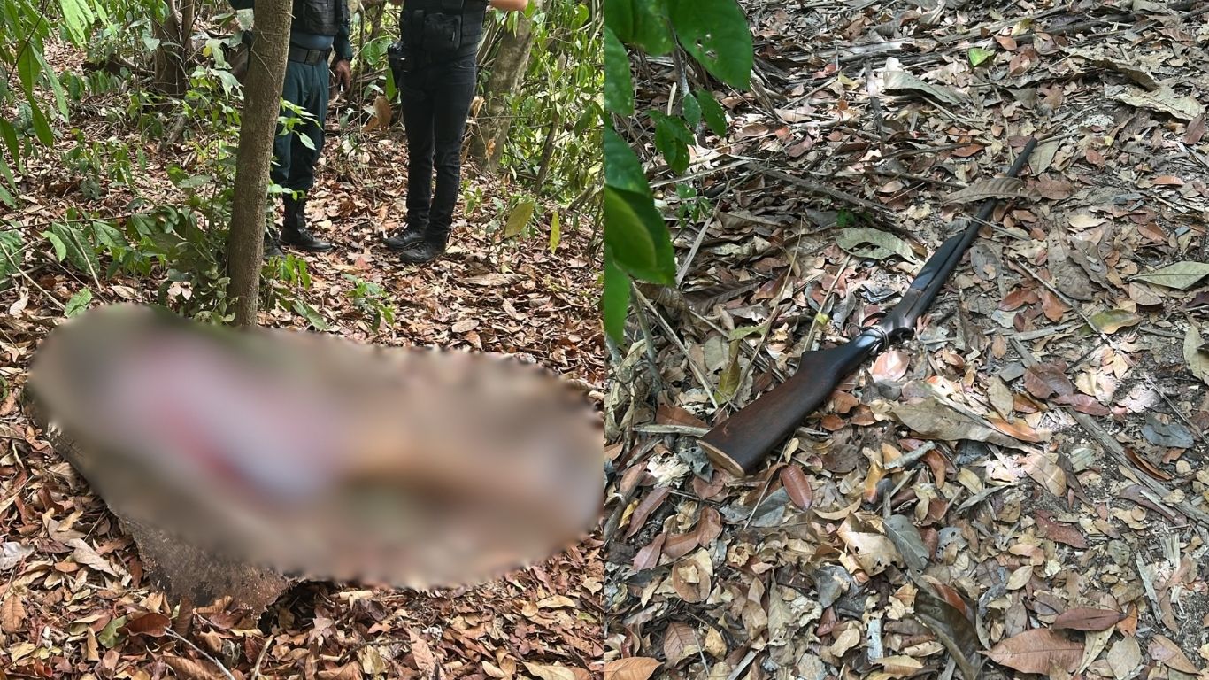Esposo de 77 anos confundiu a mulher com um animal silvestre durante deslocamento para pescaria na comunidade PA Cristo Rei.