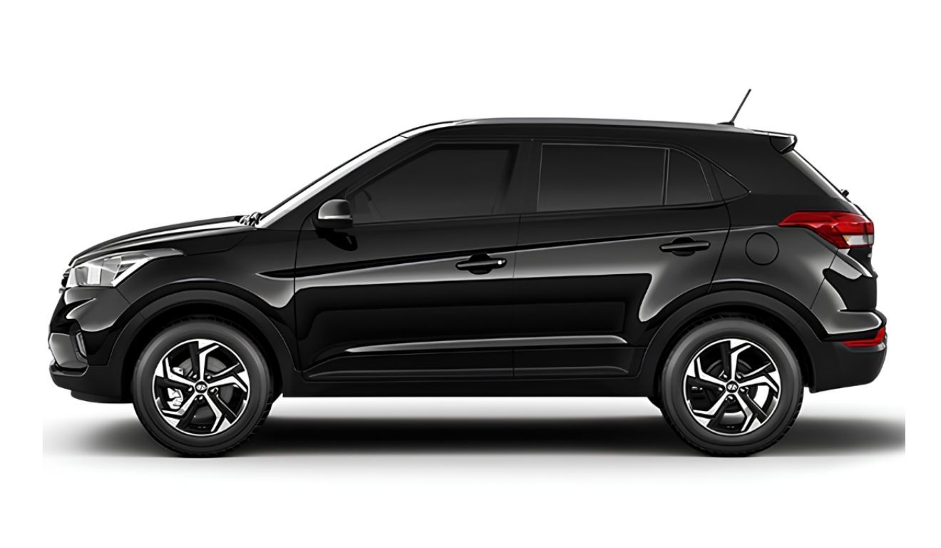 O SUV usa rodas de alumínio aro 17 com pneus 215/60 R17. A suspensão dianteira é independente do tipo McPherson com molas helicoidais.