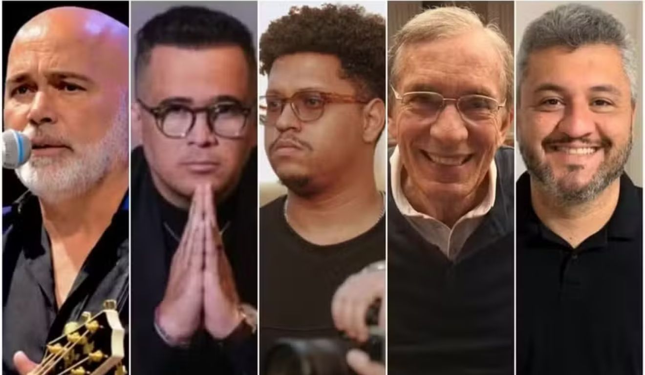O helicóptero era tripulado por Rick, Bruno Avelar, Paulo Soares, Antônio Araújo e Leopoldo Teixeira.