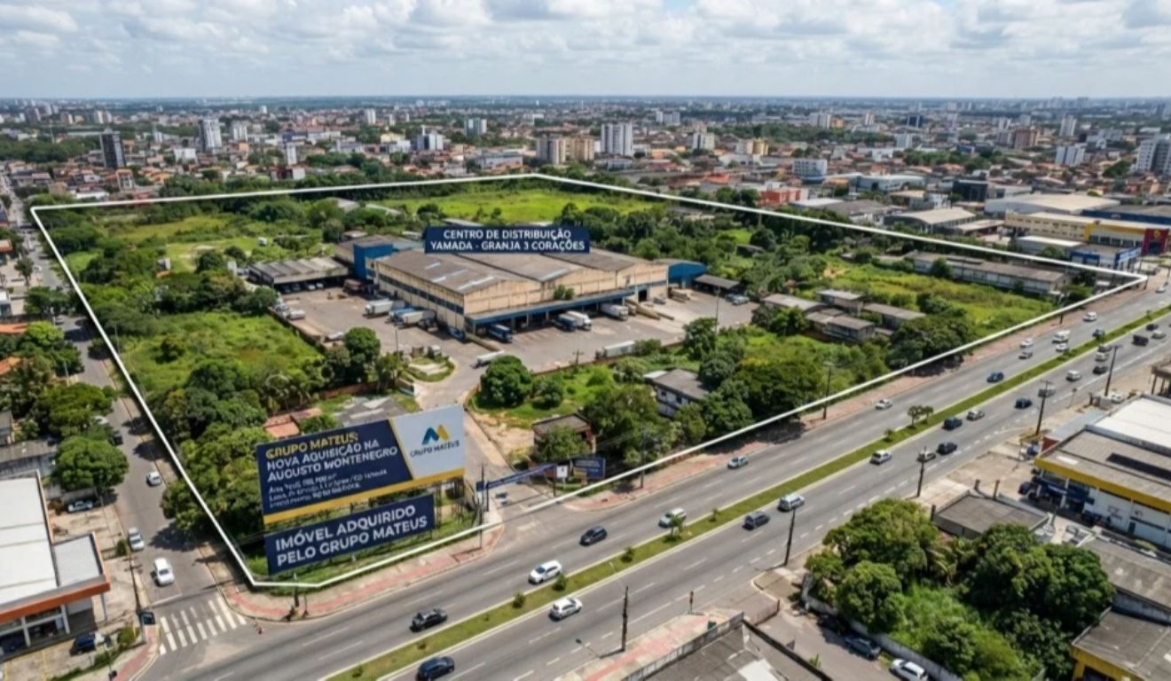 O terreno pertenceu ao Banco Safra e é conhecido por abrigar, no passado, a antiga Granja 3 Corações, onde funcionou o Centro de Distribuição do Grupo Yamada.