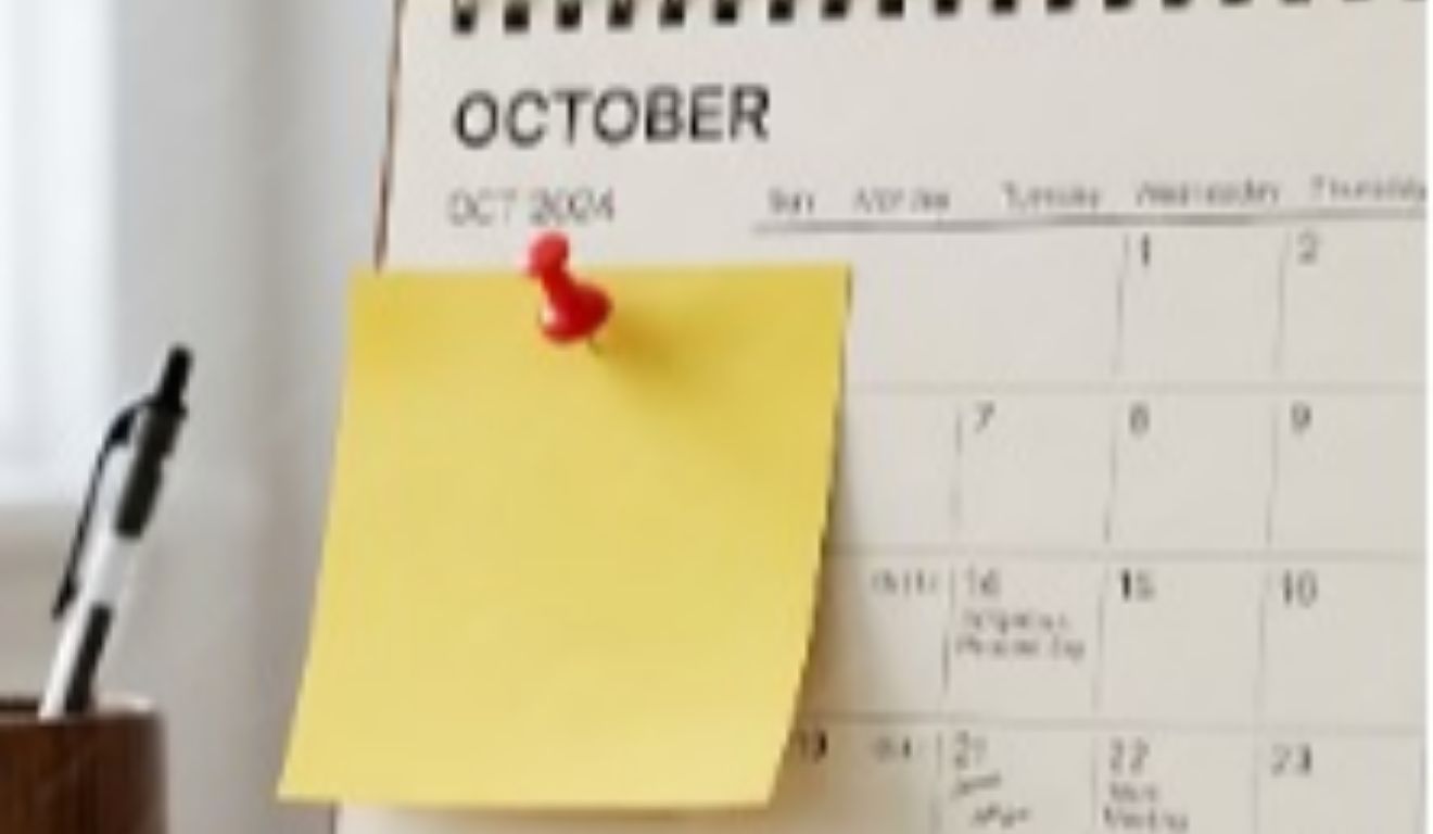 Calendário de outubro conta ainda com dois pontos facultativos.