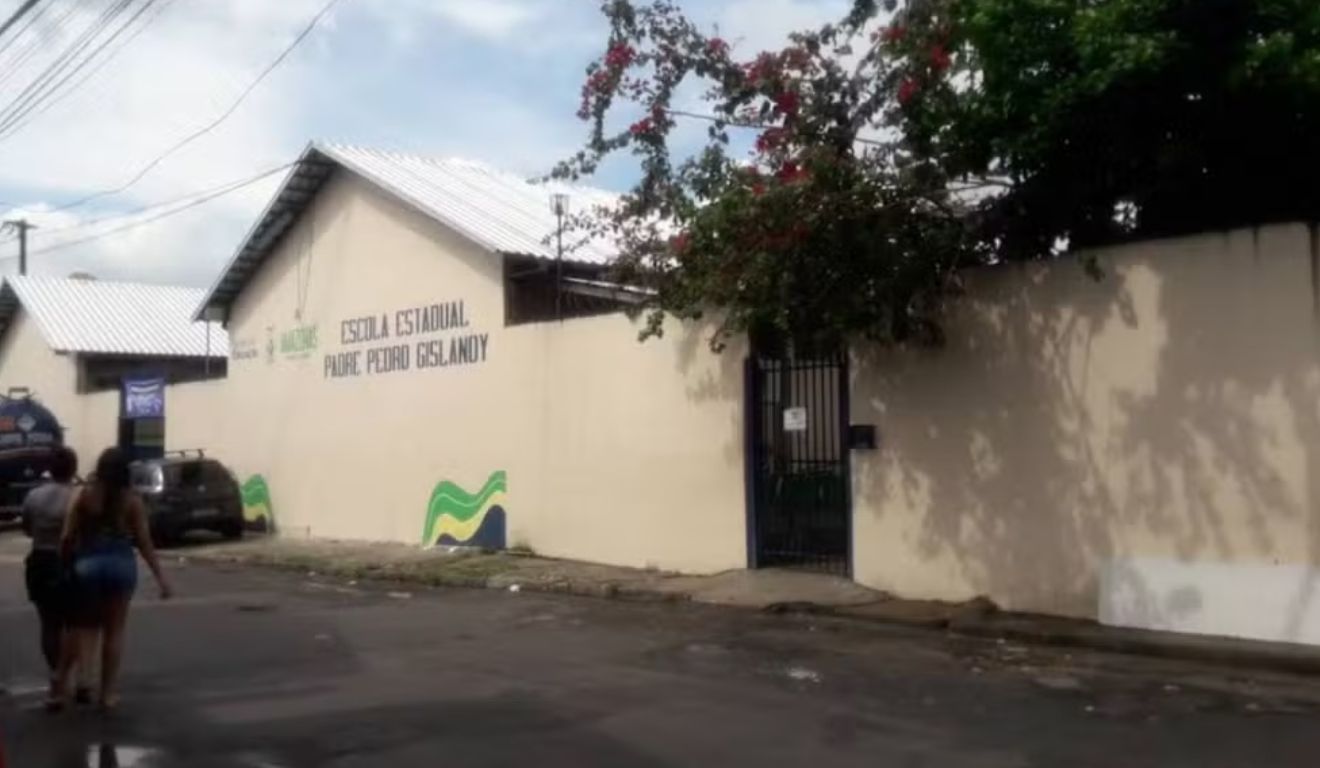 Colégio Pedro Gislandy, localizado na Rua Teófilo Dias, em Manaus.