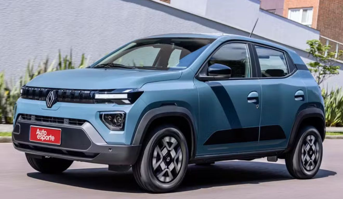 Mesmo custando R$ 99 mil, a Renault tirou o  Kwid E-Tech de linha