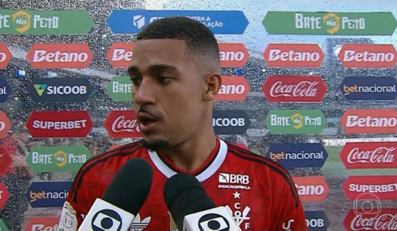O atacante Samuel Lino, autor do gol da vitória, o jogo difícil contra o Remo