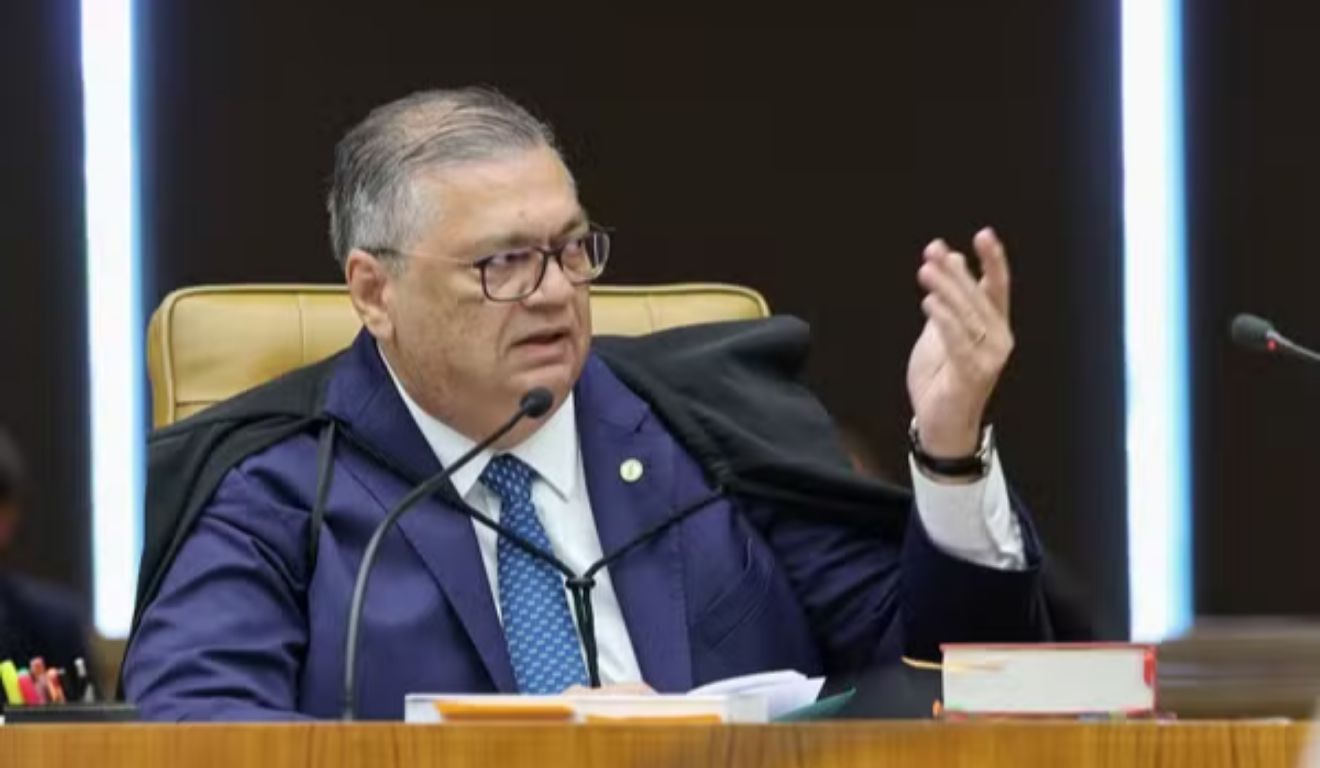 O ministro Flávio Dino decidiu pelo pedido de vista sobre o caso Alexandre de Moraes