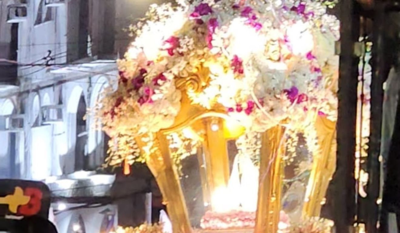 A imagem peregrina chegou à Catedral Metropolitana de Belém após a Trasladação
