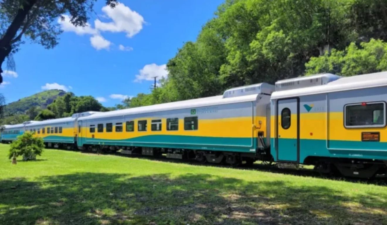 A nova frota de trens comprada pela mineradora vai ampliar as viagens entre as dois estados