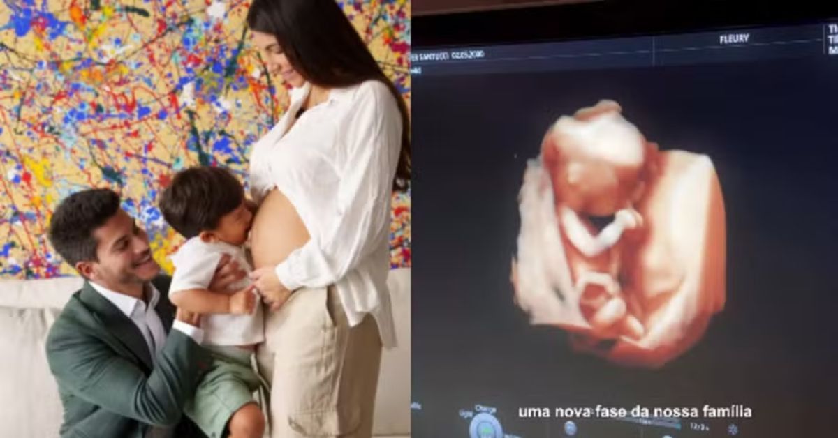 Arthur e Jheny já são pais de Gabriel, de 2 anos.