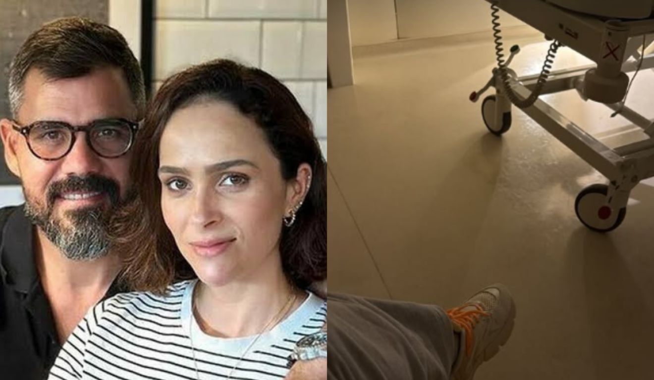 Juliano e Letícia Cazarré são pais de seis filhos; Maria Guilhermina está internada no CTI.